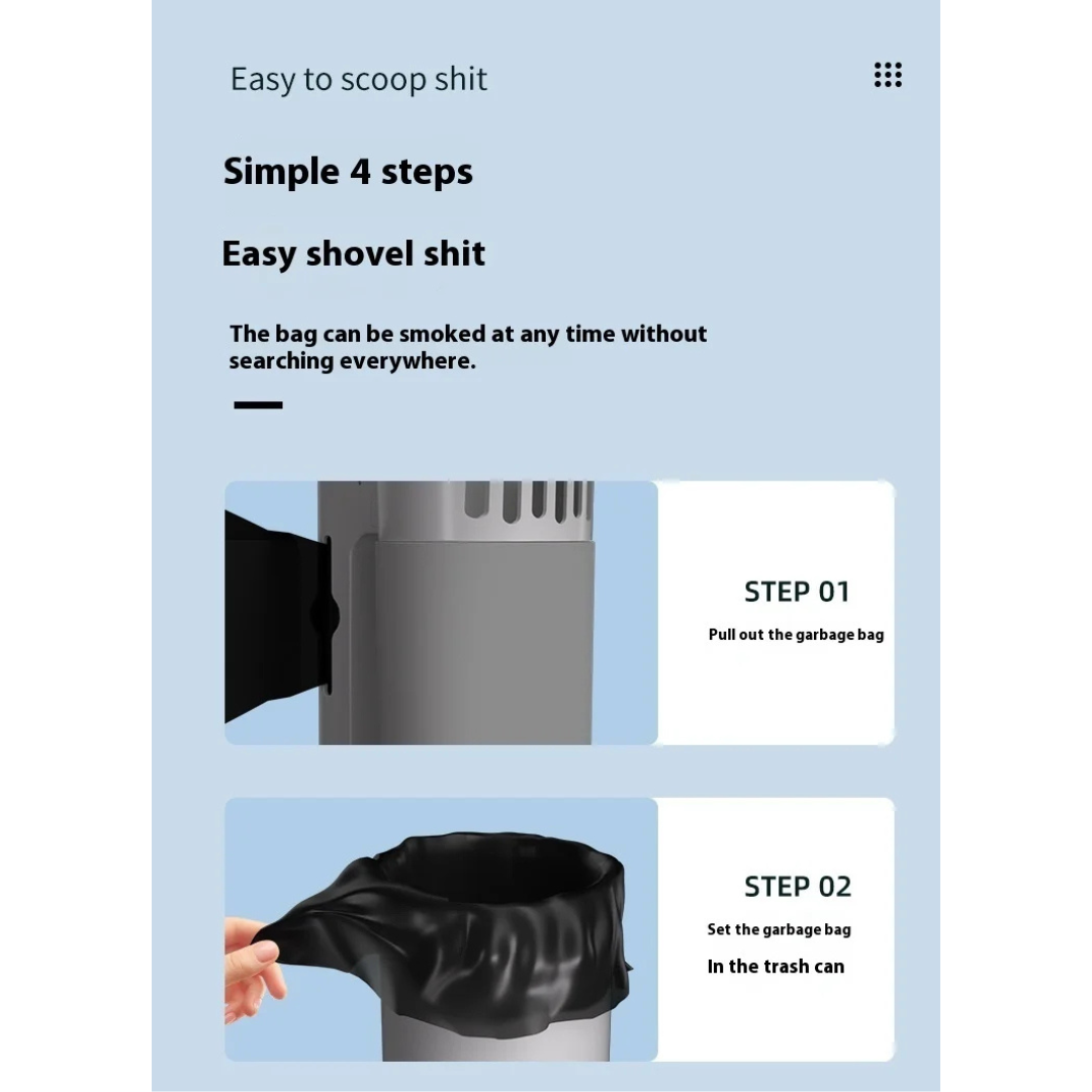 Scoop & Seal Pala Recogedora + Bolsas