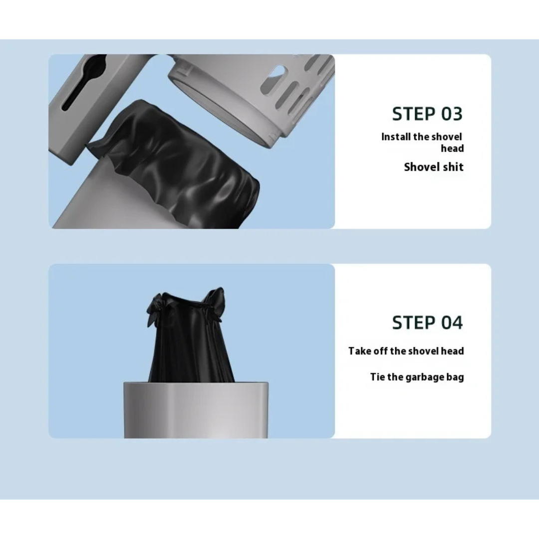 Scoop & Seal Pala Recogedora + Bolsas