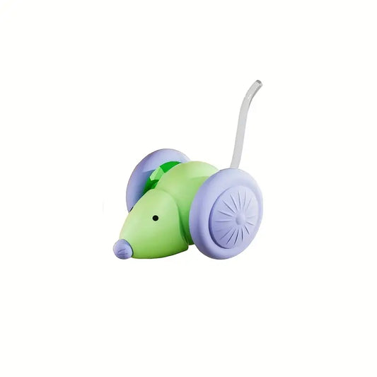 Scoop & Seal Ratón Automático Interactivo Dos Colores (blanco y verde)